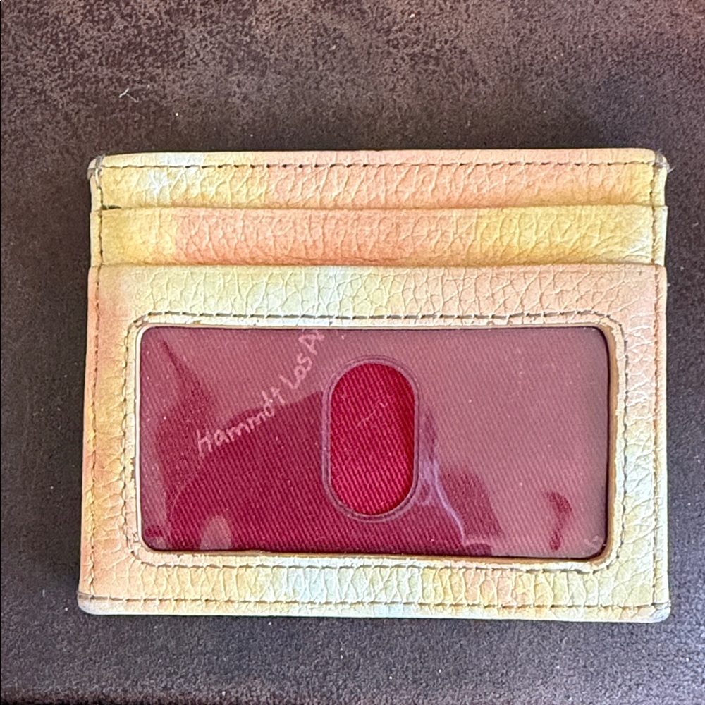 Hammitt Sunset Leather Card Holder